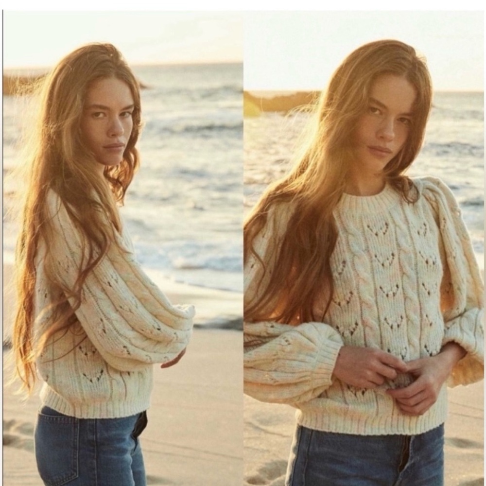 Doen Alpaca pastel colored sweater